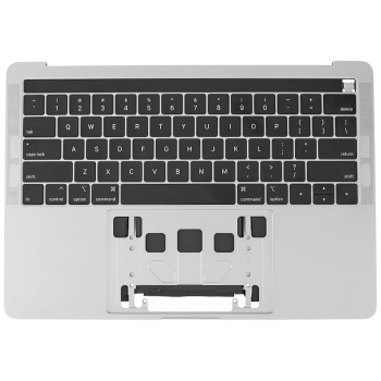 Genuine Top Case with Battery, Silver A2159